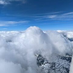 Flugwegposition um 14:06:29: Aufgenommen in der Nähe von Tragöß-Sankt Katharein, Österreich in 2930 Meter